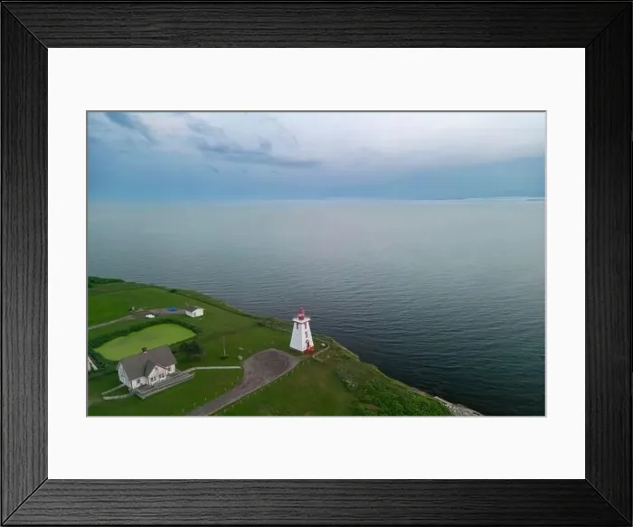 Framed Print : Prince Edward Island, aerial view Framed Print : Prince Edward Island, aerial view