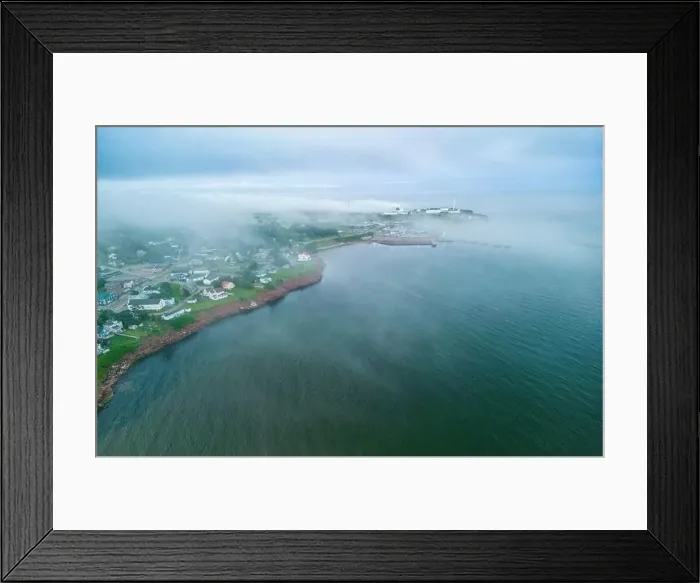 Framed Print : Prince Edward Island, aerial view Framed Print : Prince Edward Island, aerial view