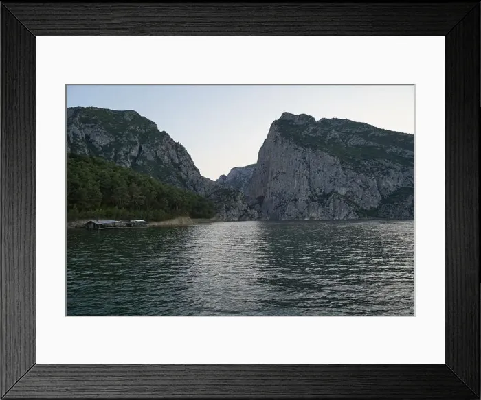 Framed Print : aerial view of canyon Framed Print : aerial view of canyon