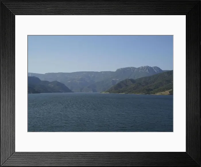 Framed Print : aerial view of canyon Framed Print : aerial view of canyon