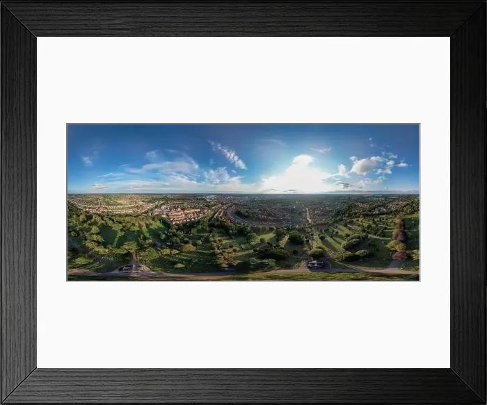 Framed Print : An 360 degree aerial view of the 1st Cemetery in Ipswich, Suffolk, UK Framed Print : An 360 degree aerial view of the 1st Cemetery in Ipswich, Suffolk, UK