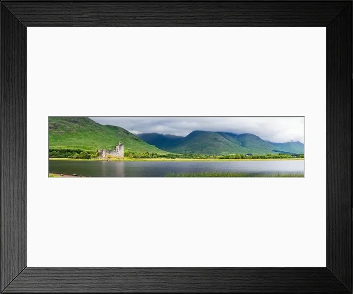 Framed Print : Panorama of Kilchurn Castle, Loch Awe, Argyll and Bute, Scotland, UK Framed Print : Panorama of Kilchurn Castle, Loch Awe, Argyll and Bute, Scotland, UK