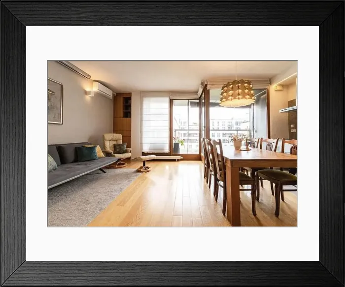 Framed Print : Warsaw, drone, bird view, aerial Framed Print : Warsaw, drone, bird view, aerial