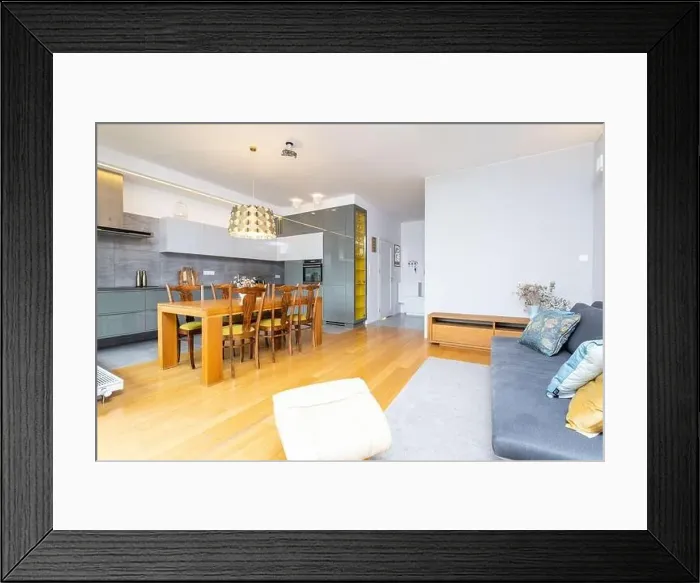 Framed Print : Warsaw, drone, bird view, aerial Framed Print : Warsaw, drone, bird view, aerial