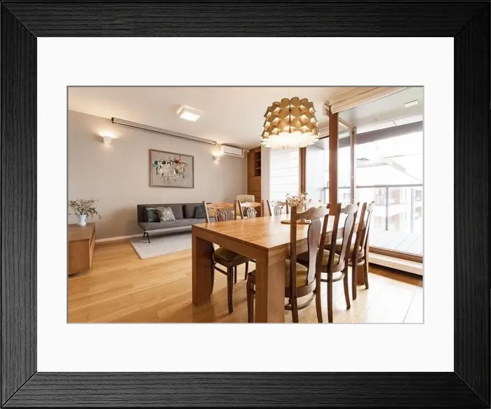 Framed Print : Warsaw, drone, bird view, aerial Framed Print : Warsaw, drone, bird view, aerial