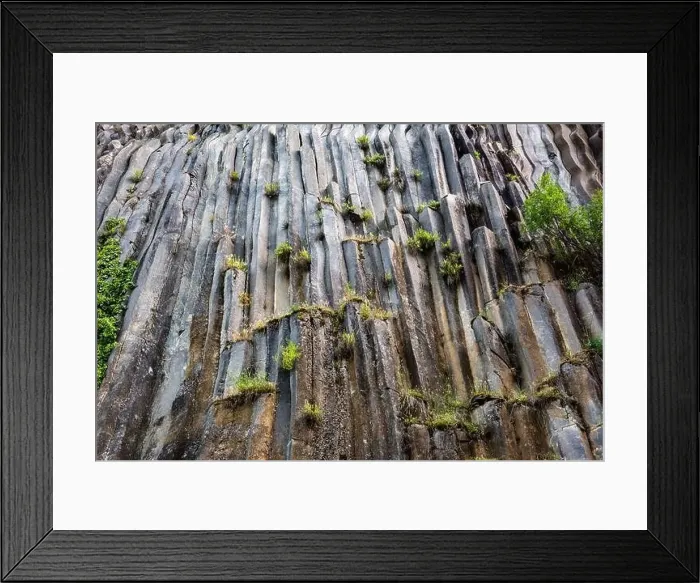 Framed Print : Basalt Rocks in Boyabat District Framed Print : Basalt Rocks in Boyabat District