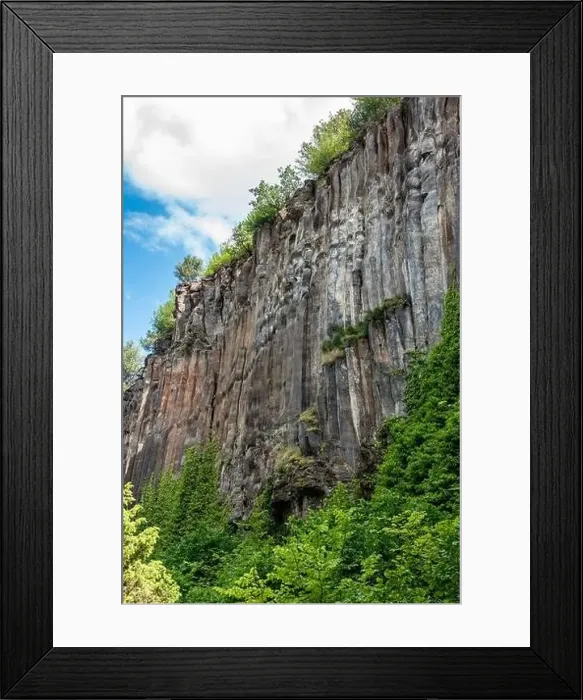 Framed Print : Basalt Rocks in Boyabat District Framed Print : Basalt Rocks in Boyabat District