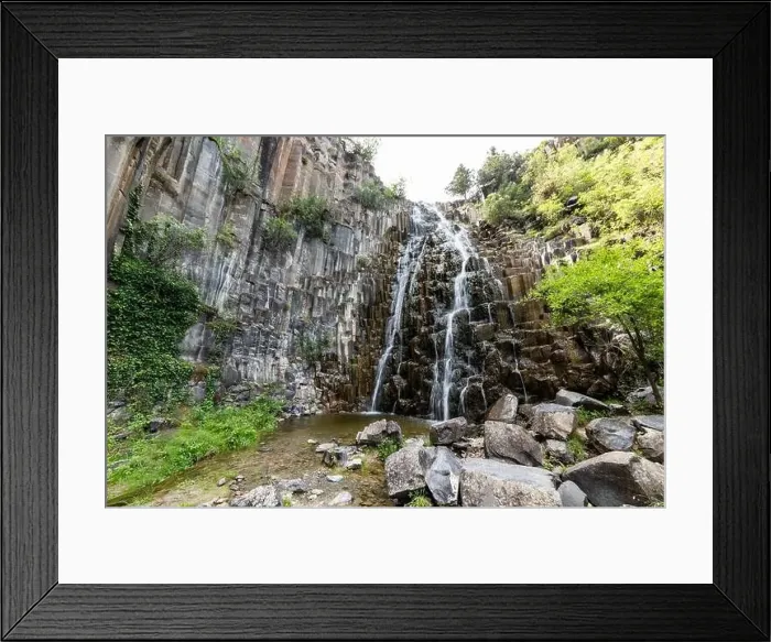 Framed Print : Basalt Rocks in Boyabat District Framed Print : Basalt Rocks in Boyabat District