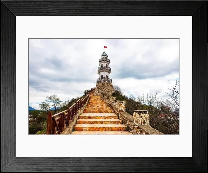 Framed Print : The Victory Tower (Zafer Kulesi) in Goynuk District. Goynuk, Bolu, Turkey Framed Print : The Victory Tower (Zafer Kulesi) in Goynuk District. Goynuk, Bolu, Turkey