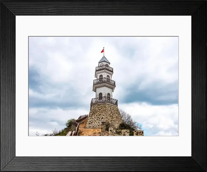 Framed Print : The Victory Tower (Zafer Kulesi) in Goynuk District. Goynuk, Bolu, Turkey Framed Print : The Victory Tower (Zafer Kulesi) in Goynuk District. Goynuk, Bolu, Turkey