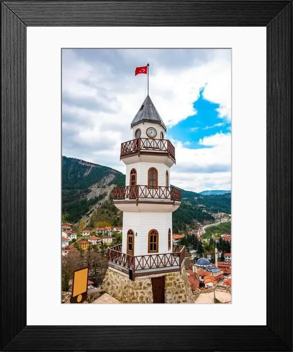 Framed Print : The Victory Tower (Zafer Kulesi) in Goynuk District. Goynuk, Bolu, Turkey Framed Print : The Victory Tower (Zafer Kulesi) in Goynuk District. Goynuk, Bolu, Turkey