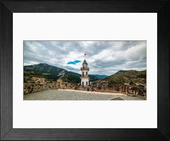 Framed Print : The Victory Tower (Zafer Kulesi) in Goynuk District. Goynuk, Bolu, Turkey