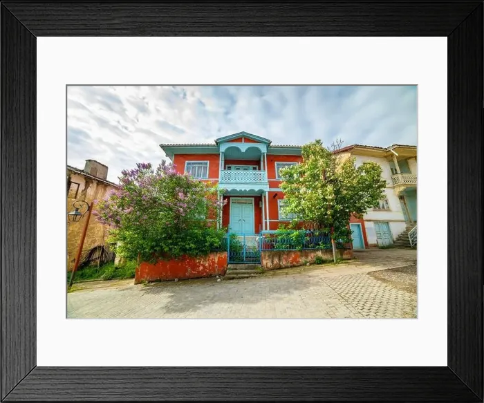 Framed Print : Tarakli, Sakarya, Turkey. Traditional old houses in Tarakli District. Beautiful historical houses Framed Print : Tarakli, Sakarya, Turkey. Traditional old houses in Tarakli District. Beautiful historical houses