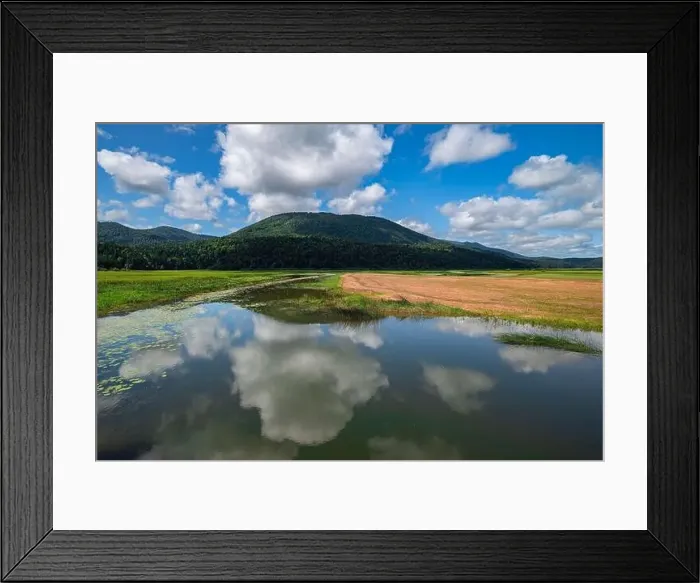 Framed Print : Dry intermittent Lake Cerknica Framed Print : Dry intermittent Lake Cerknica