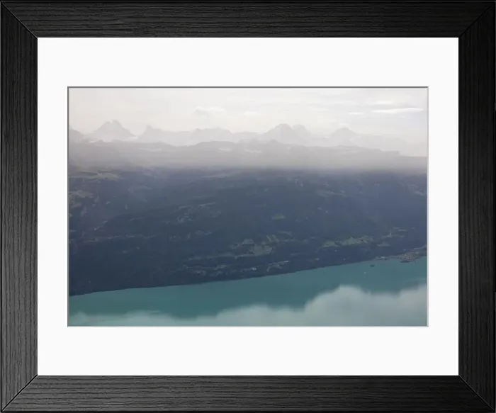 Framed Print : Amazing shot of a beautiful landscape in the alps of Switzerland Framed Print : Amazing shot of a beautiful landscape in the alps of Switzerland
