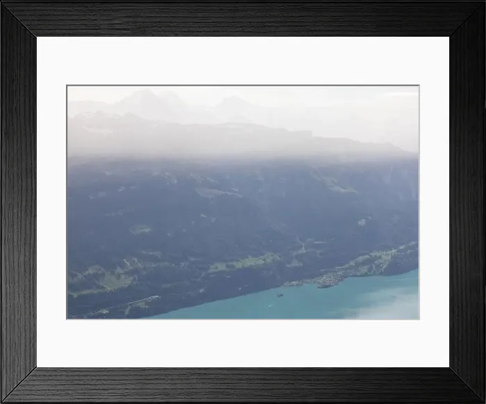 Framed Print : Amazing shot of a beautiful landscape in the alps of Switzerland Framed Print : Amazing shot of a beautiful landscape in the alps of Switzerland