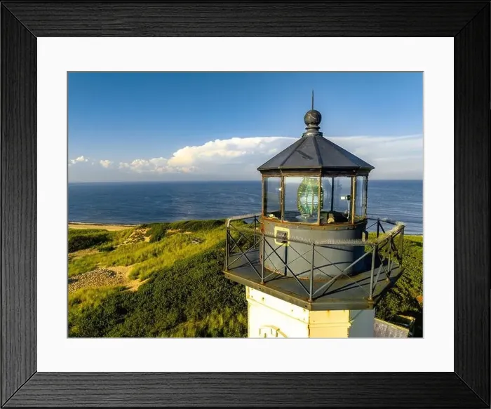 Framed Print : Late afternoon summer photo of the North Lighthouse, New Shoreham, Block Island, Rhode Island. August 2023 Framed Print : Late afternoon summer photo of the North Lighthouse, New Shoreham, Block Island, Rhode Island. August 2023
