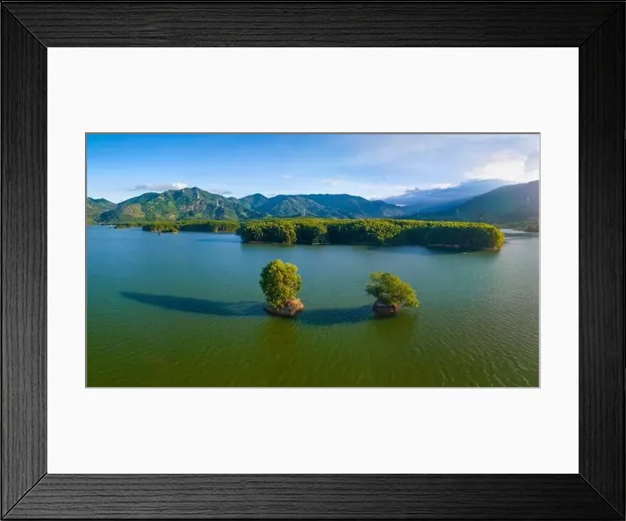 Framed Print : Water reservoir in Suoi Dau commune, Cam Lam district, Khanh Hoa province, Vietnam Framed Print : Water reservoir in Suoi Dau commune, Cam Lam district, Khanh Hoa province, Vietnam