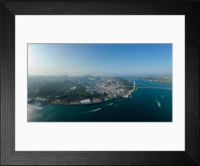 Framed Print : Istanbul panorama photo, Turkey Framed Print : Istanbul panorama photo, Turkey