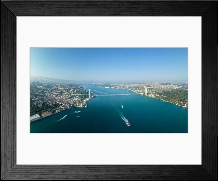 Framed Print : Istanbul panorama photo, Turkey Framed Print : Istanbul panorama photo, Turkey