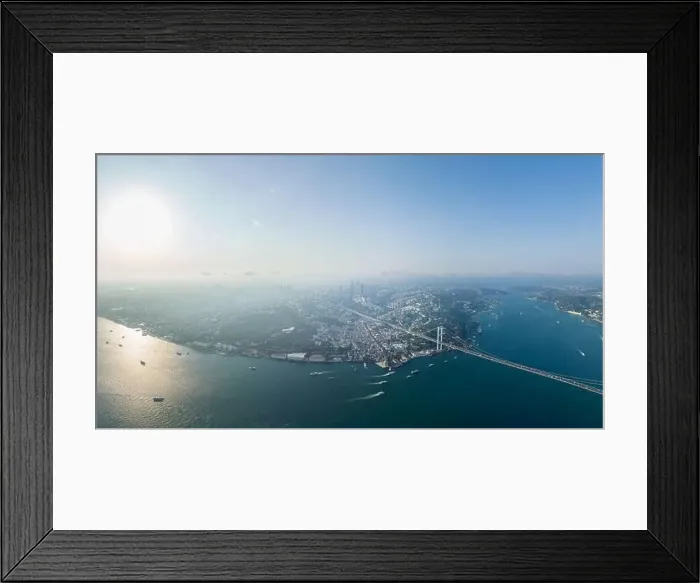 Framed Print : Istanbul panorama photo, Turkey Framed Print : Istanbul panorama photo, Turkey