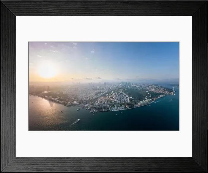 Framed Print : Istanbul panorama photo, Turkey Framed Print : Istanbul panorama photo, Turkey