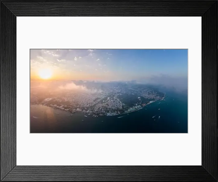 Framed Print : Istanbul panorama photo, Turkey Framed Print : Istanbul panorama photo, Turkey