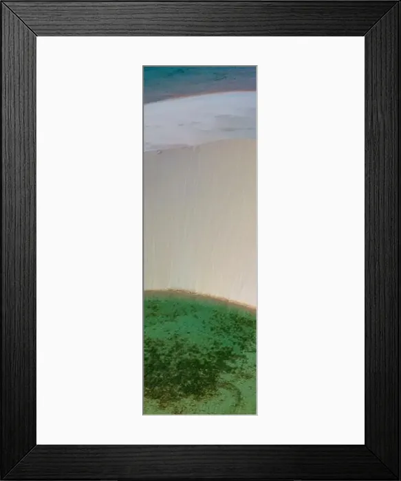 Framed Print : Aerial view of Lencois Maranhenses Framed Print : Aerial view of Lencois Maranhenses