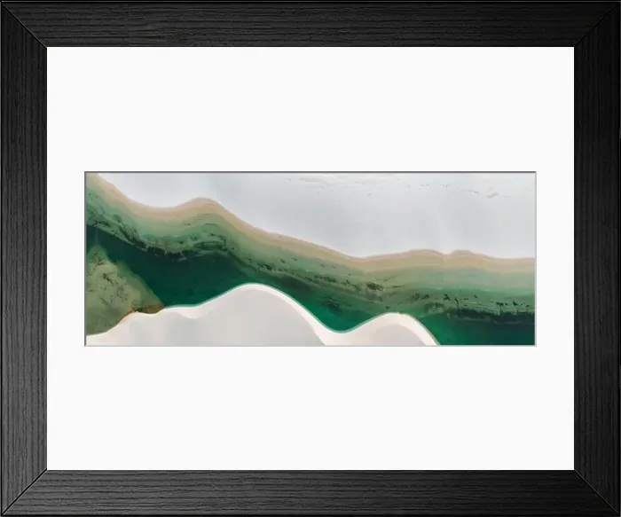 Framed Print : Aerial view of Lencois Maranhenses Framed Print : Aerial view of Lencois Maranhenses