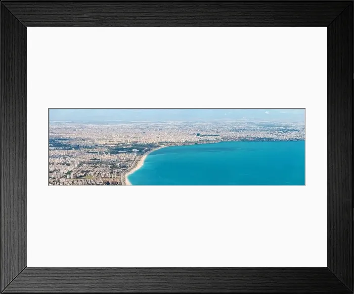 Framed Print : An aerial view of Antalya, Turkey Framed Print : An aerial view of Antalya, Turkey