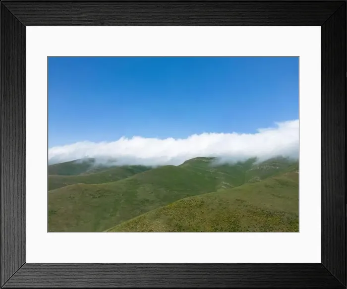 Framed Print : Aerial view mountain. Scenic aerial view mountain ridge Framed Print : Aerial view mountain. Scenic aerial view mountain ridge