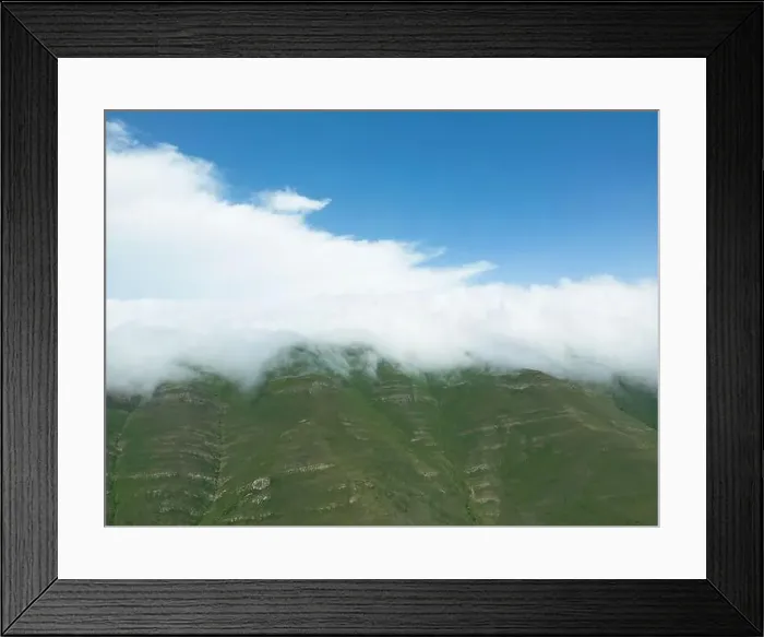 Framed Print : Aerial view mountain. Scenic aerial view mountain ridge Framed Print : Aerial view mountain. Scenic aerial view mountain ridge