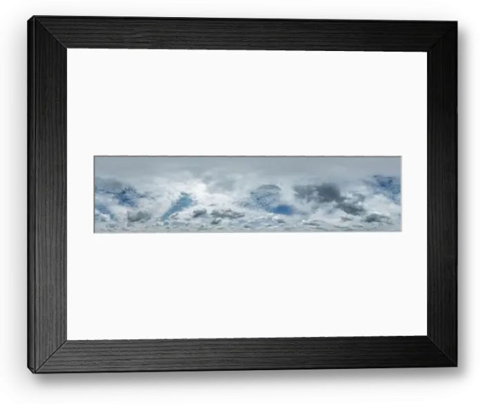 Framed Print : seamless cloudy blue skydome 360 hdri panorama view with awesome clouds with zenith for use in 3d graphics or game as Framed Print : seamless cloudy blue skydome 360 hdri panorama view with awesome clouds with zenith for use in 3d graphics or game as