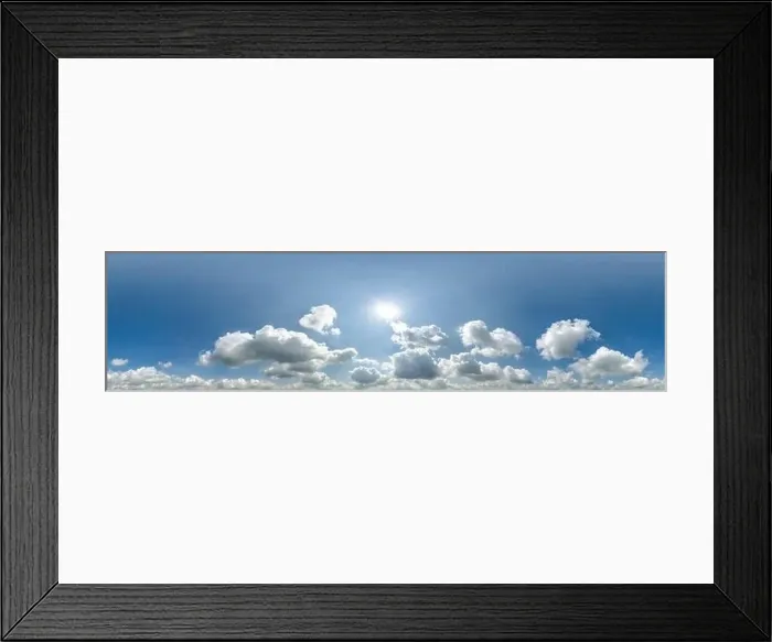 Framed Print : seamless cloudy blue skydome 360 hdri panorama view with awesome clouds with zenith for use in 3d graphics or game as Framed Print : seamless cloudy blue skydome 360 hdri panorama view with awesome clouds with zenith for use in 3d graphics or game as