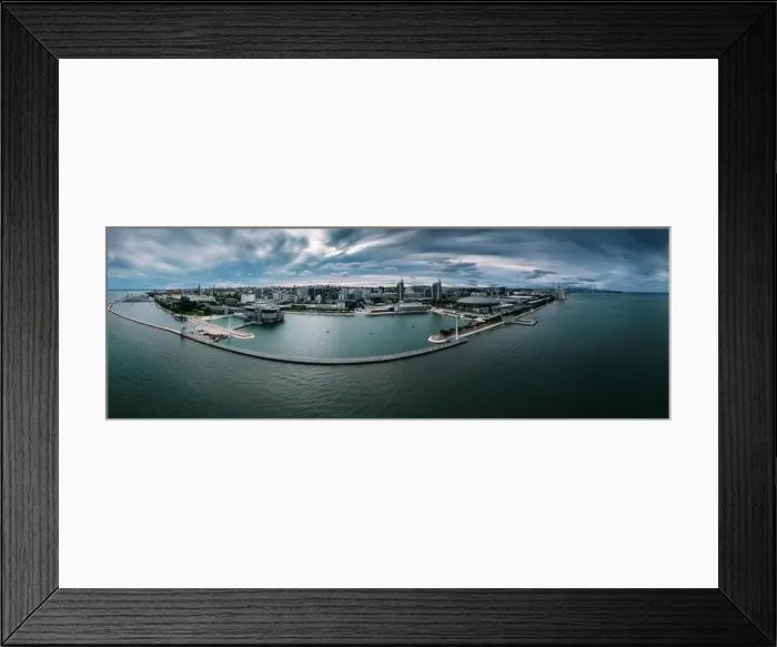 Framed Print : Aerial panoramic view Park of The Nations in Lisbon, Portugal used as the Expo World Fair Location in 1998 Framed Print : Aerial panoramic view Park of The Nations in Lisbon, Portugal used as the Expo World Fair Location in 1998