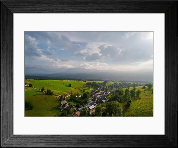 Framed Print : Mountain, Polish mountain, drone Framed Print : Mountain, Polish mountain, drone