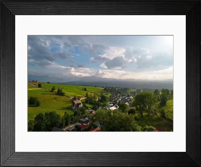 Framed Print : Mountain, Polish mountain, drone Framed Print : Mountain, Polish mountain, drone