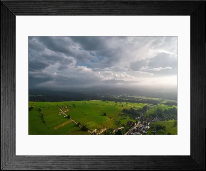 Framed Print : Mountain, Polish mountain, drone Framed Print : Mountain, Polish mountain, drone