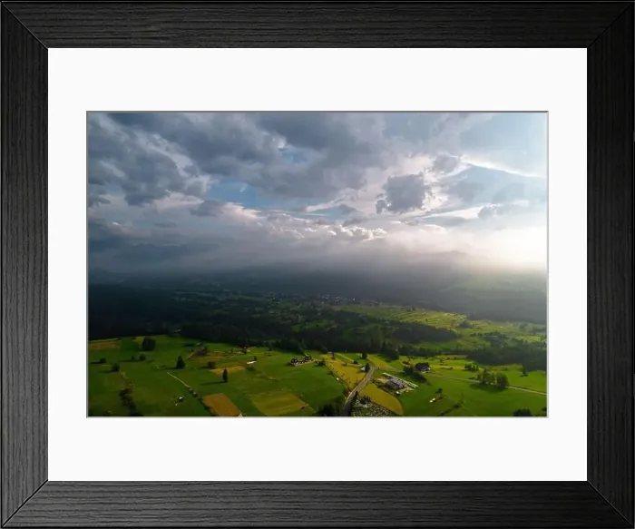 Framed Print : Mountain, Polish mountain, drone Framed Print : Mountain, Polish mountain, drone