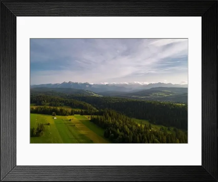 Framed Print : Mountain, Polish mountain, drone Framed Print : Mountain, Polish mountain, drone
