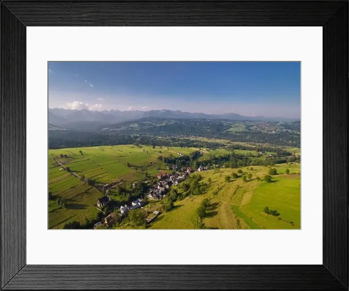 Framed Print : Mountain, Polish mountain, drone Framed Print : Mountain, Polish mountain, drone