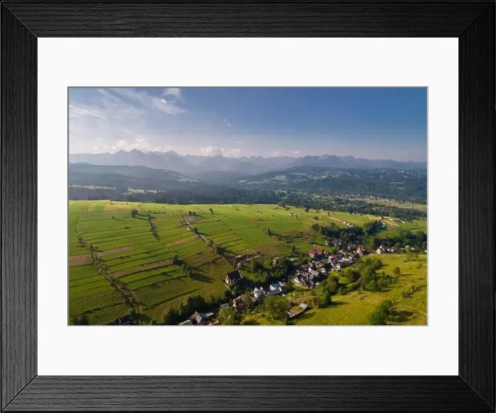 Framed Print : Mountain, Polish mountain, drone Framed Print : Mountain, Polish mountain, drone