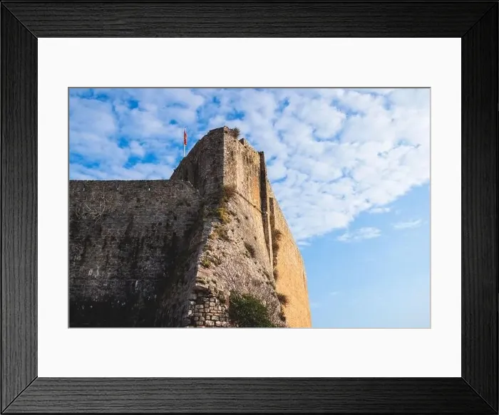 Framed Print : View of Budva old town streets Framed Print : View of Budva old town streets