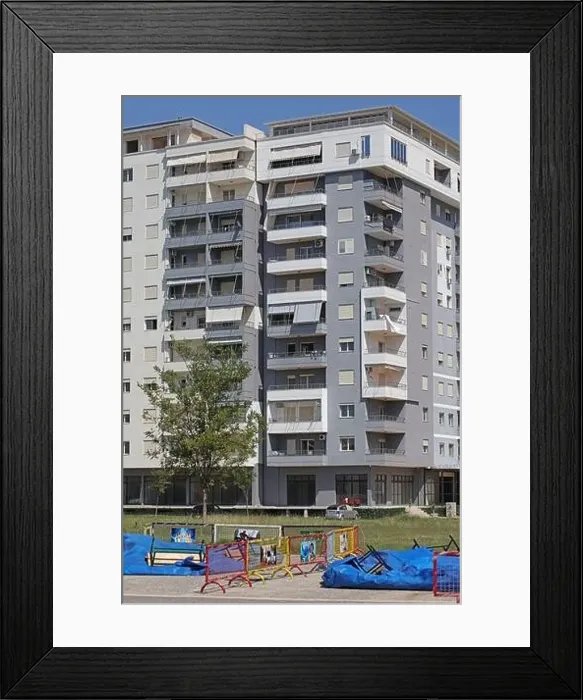 Framed Print : Vlorë, Albania, Sunday 2 September 2023 cameria road rruga cameria road running along the coast of the Adriatic Sea Framed Print : Vlorë, Albania, Sunday 2 September 2023 cameria road rruga cameria road running along the coast of the Adriatic Sea