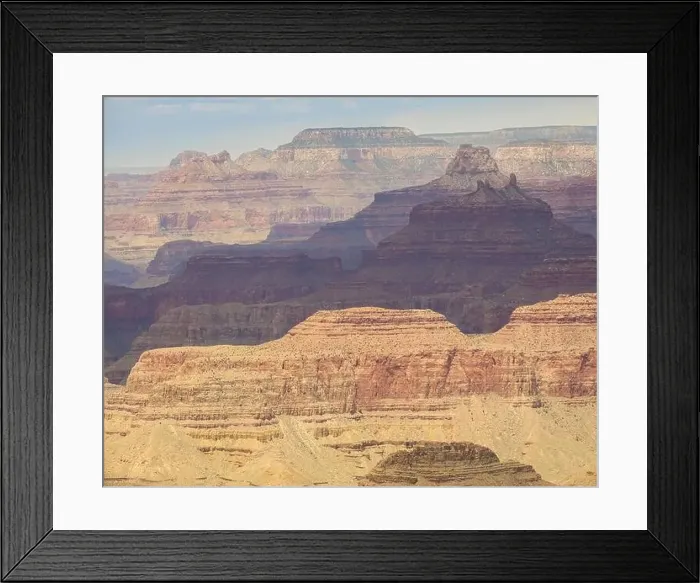 Framed Print : Spectacular scenery of yellow colored rocky Grand Canyon with rough uneven surface in USA Framed Print : Spectacular scenery of yellow colored rocky Grand Canyon with rough uneven surface in USA