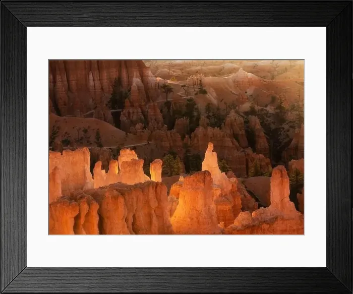 Framed Print : Spectacular scenery of yellow colored rocky Grand Canyon with rough uneven surface in sunset in USA Framed Print : Spectacular scenery of yellow colored rocky Grand Canyon with rough uneven surface in sunset in USA