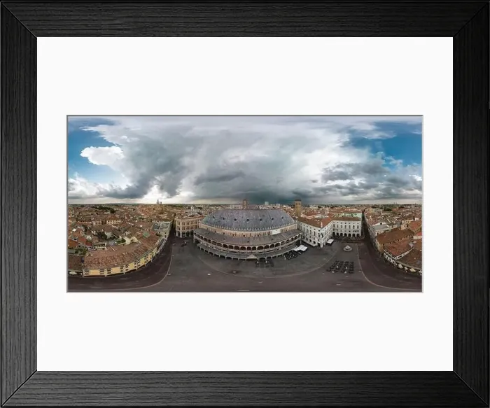 Framed Print : Piazza delle Erbe is one of the many squares in the historic center of Padua Framed Print : Piazza delle Erbe is one of the many squares in the historic center of Padua