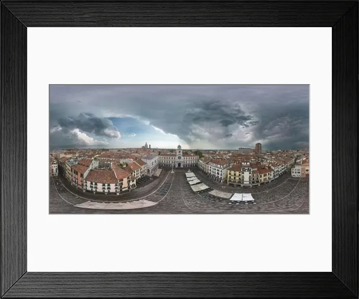 Framed Print : Piazza dei Signori is a city square in Padua Framed Print : Piazza dei Signori is a city square in Padua