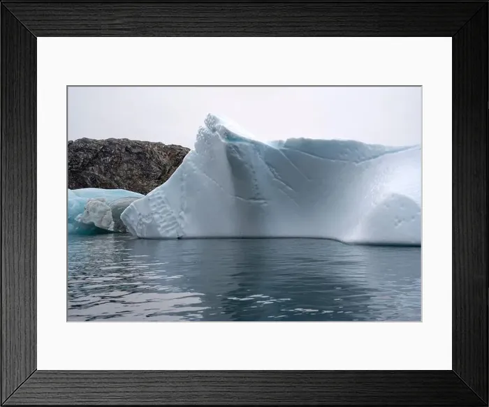 Framed Print : Arctic glaciers on arctic ocean in greenland Framed Print : Arctic glaciers on arctic ocean in greenland