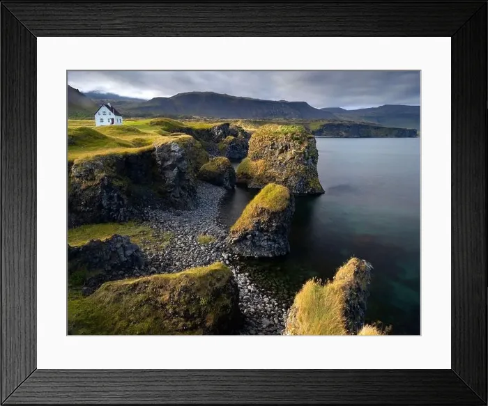 Framed Print : House in the Bay of Port Arnastapi Framed Print : House in the Bay of Port Arnastapi